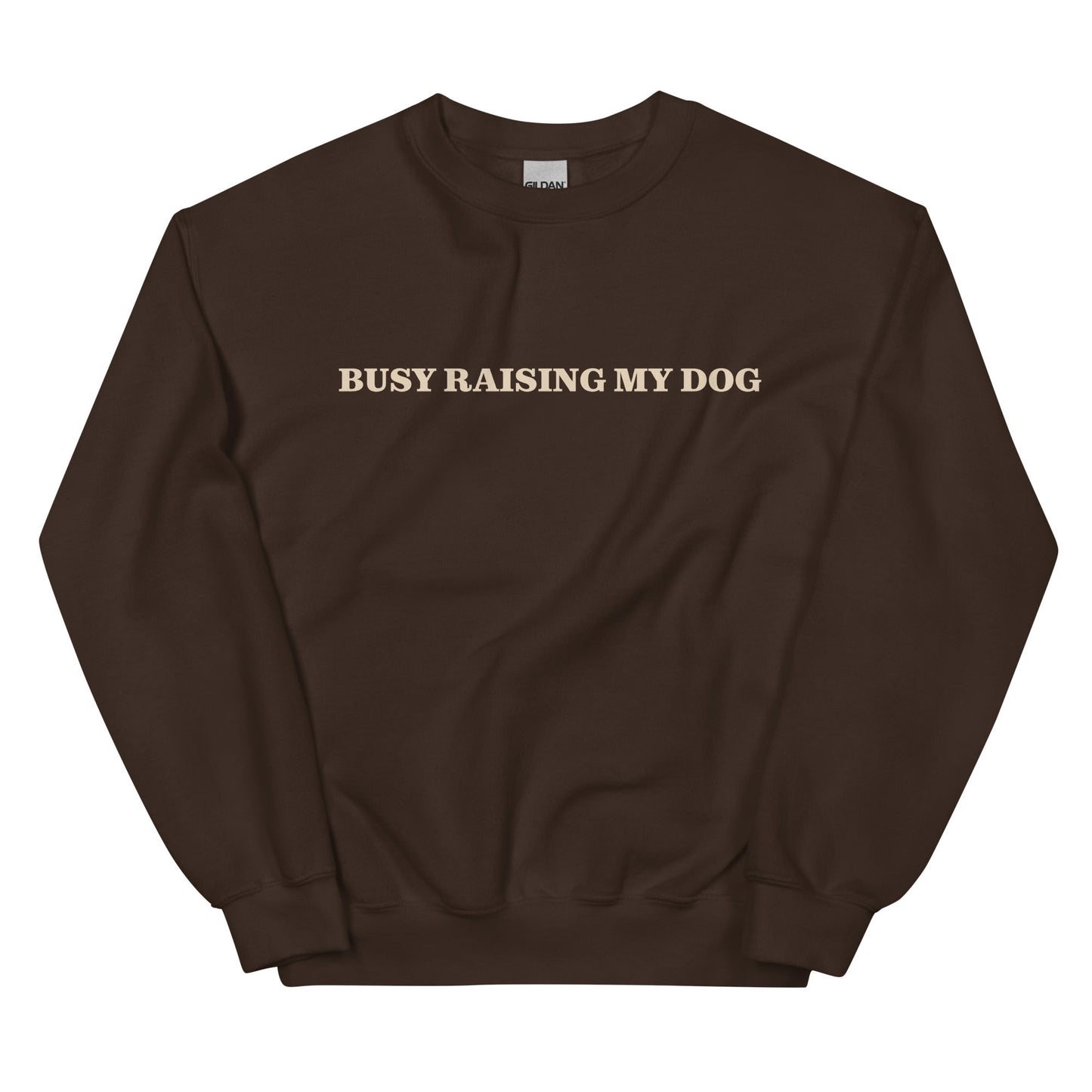 Busy Raising My Dog Sweatshirt - ninanush