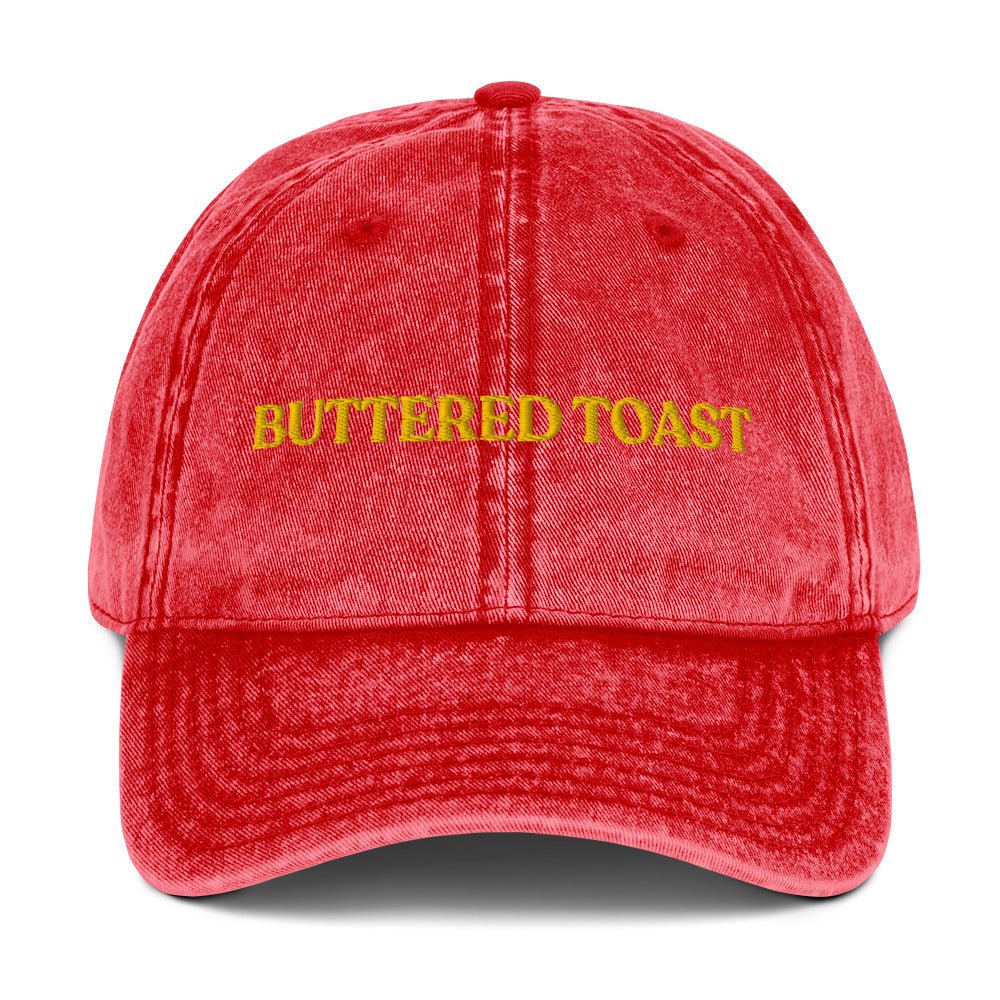 Buttered Toast Vintage Dad Hat - ninanush