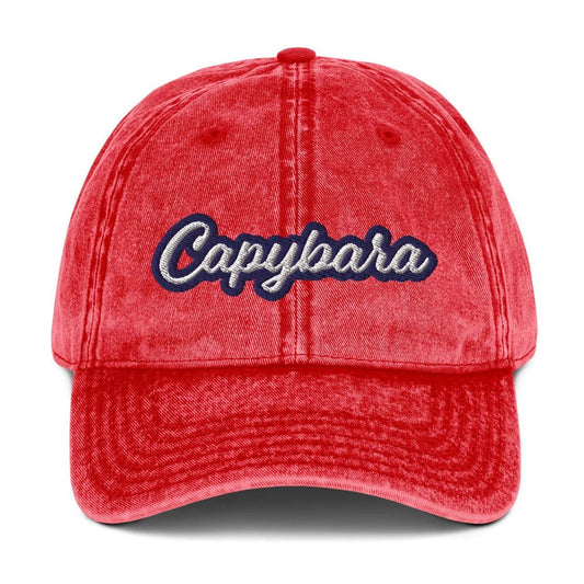 Capybara Vintage Dad Hat - ninanush