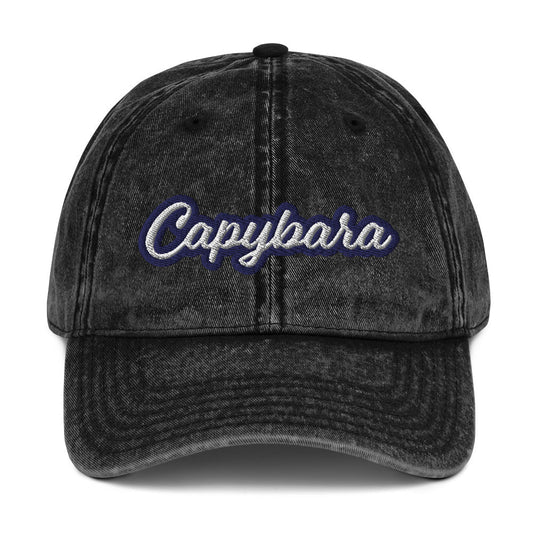 Capybara Vintage Dad Hat - ninanush