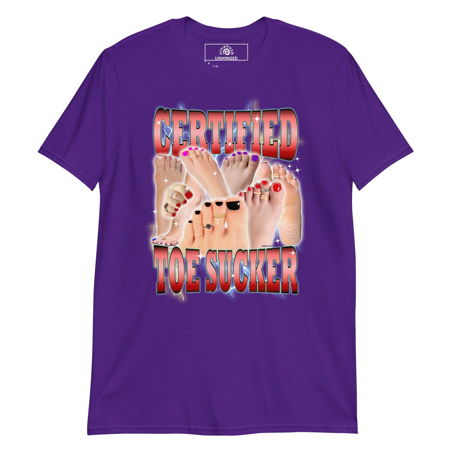 Certified Toe Sucker T-Shirt - ninanush