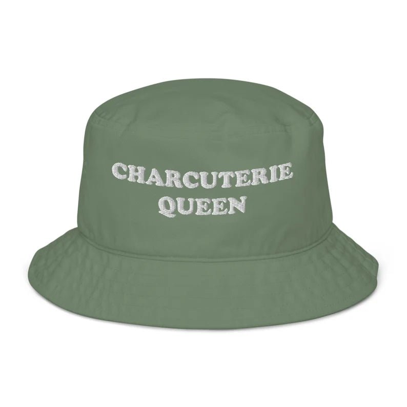 Charcuterie Queen Organic Bucket Hat - ninanush