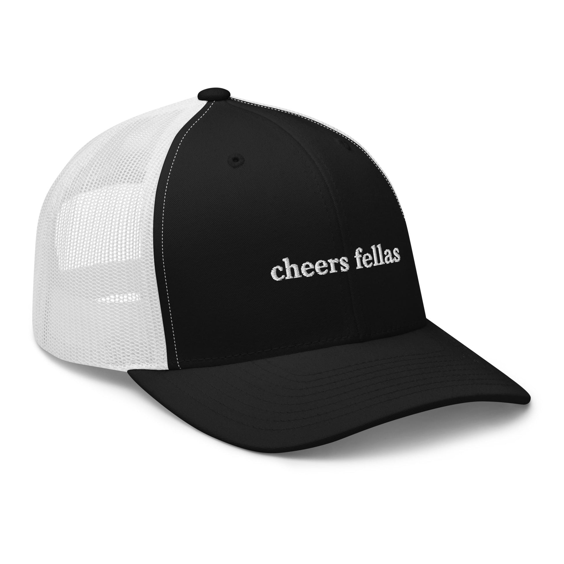 Cheers Fellas Trucker Hat - ninanush