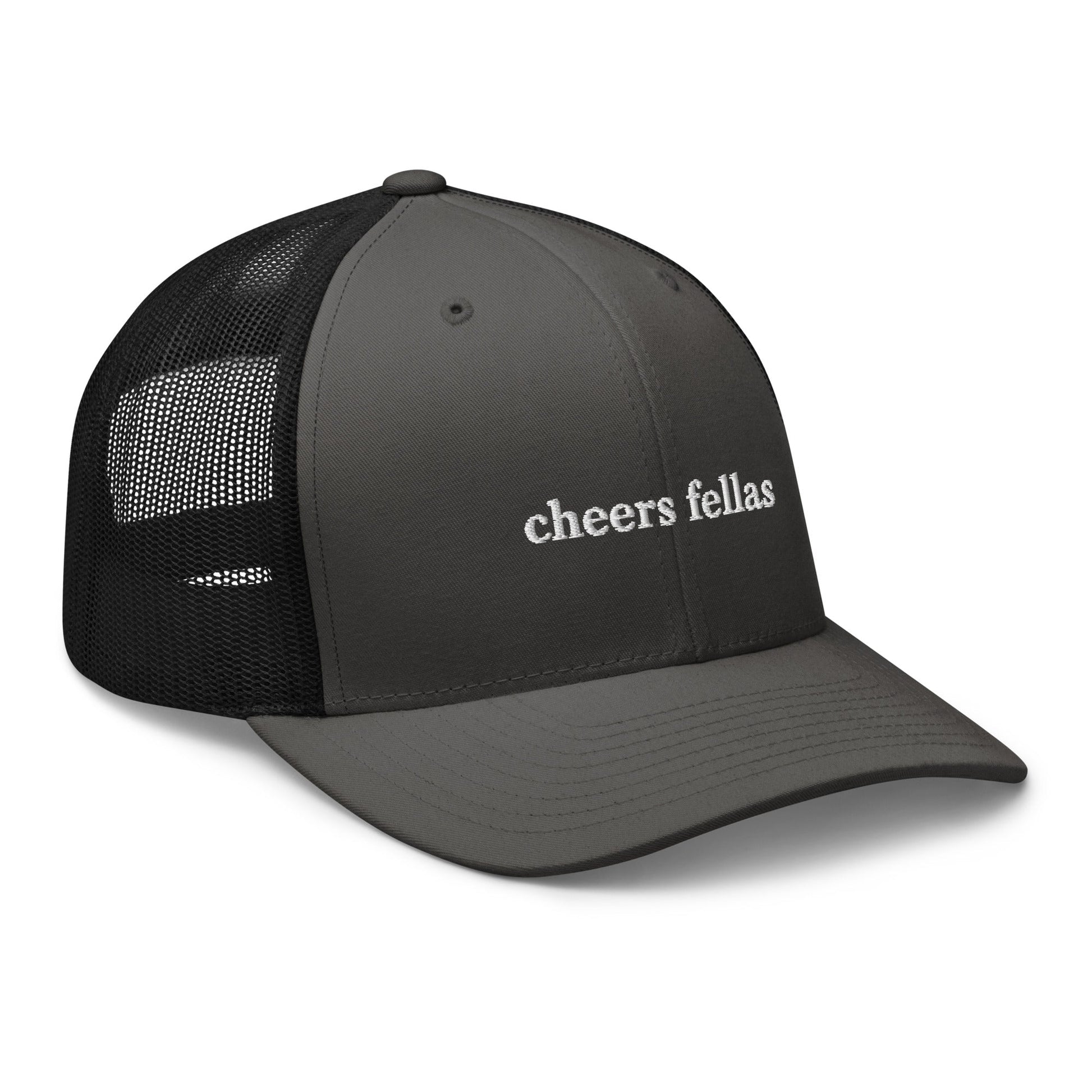 Cheers Fellas Trucker Hat - ninanush