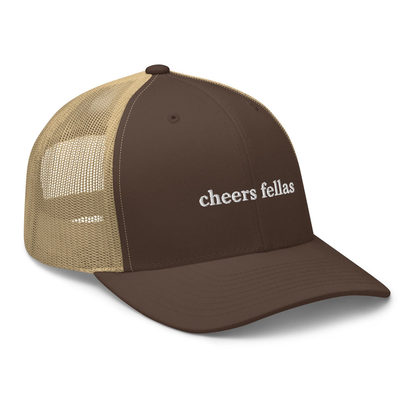 Cheers Fellas Trucker Hat - ninanush
