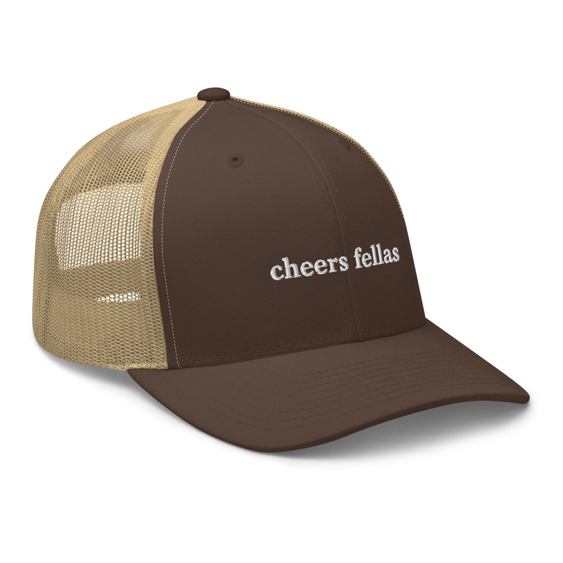 Cheers Fellas Trucker Hat - ninanush
