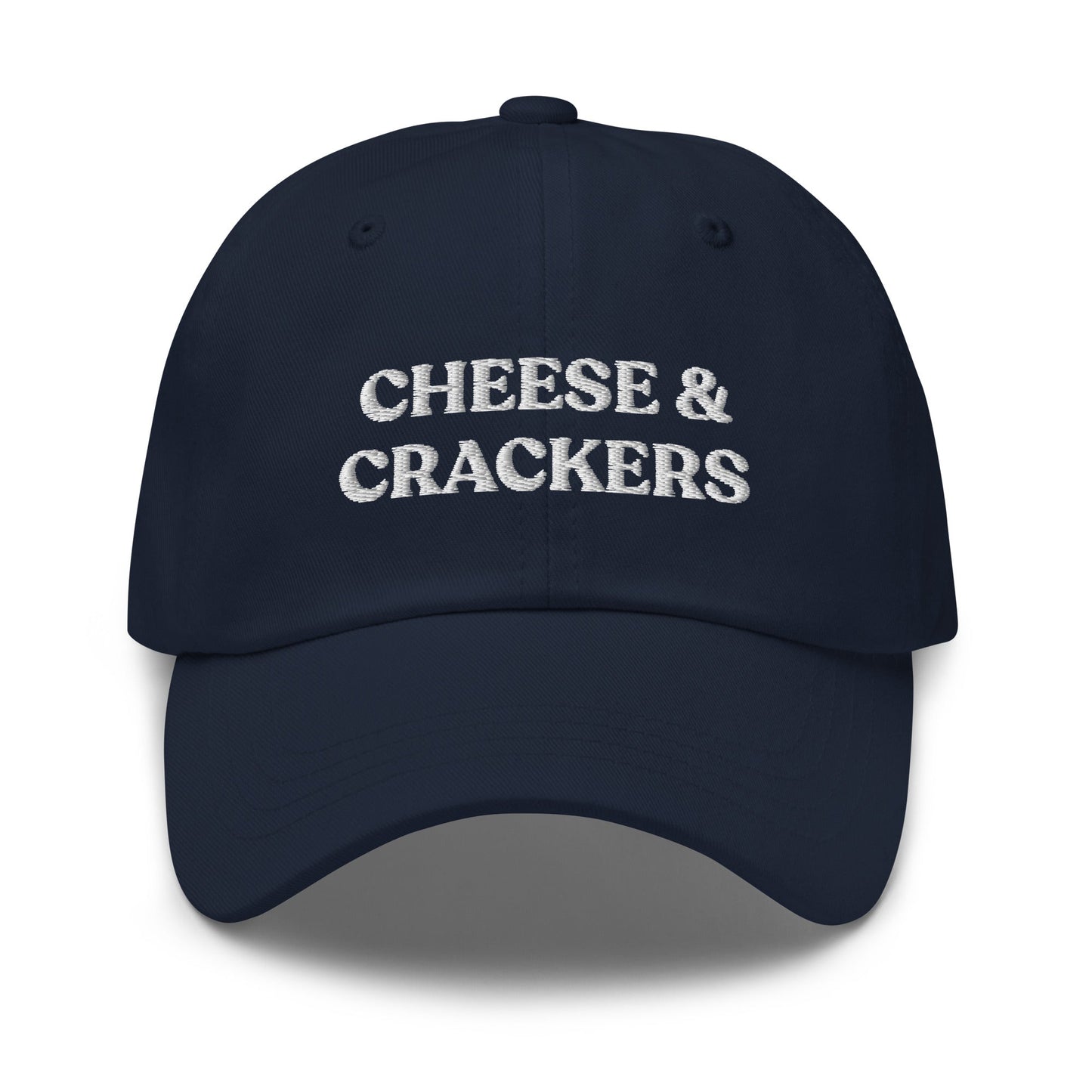 Cheese & Crackers Dad Hat - ninanush