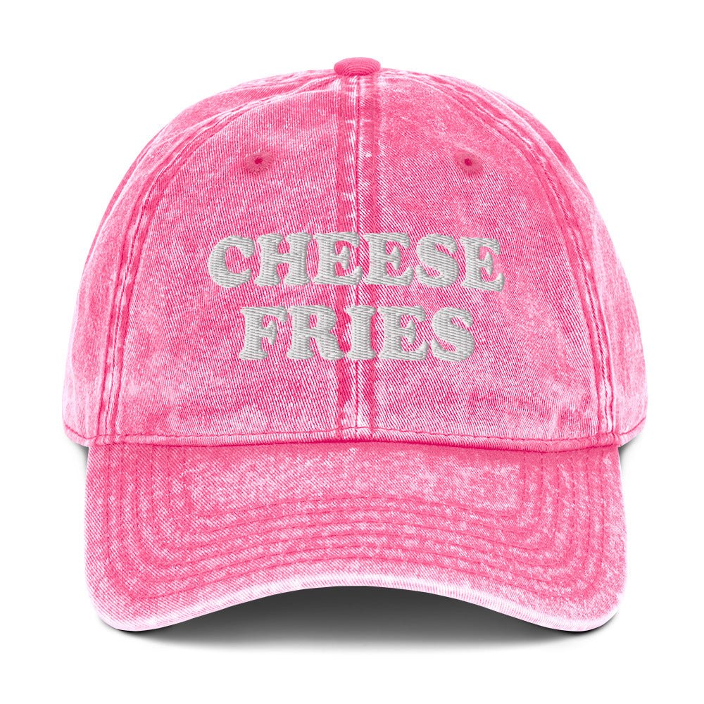 Cheese Fries Vintage Dad Hat - ninanush
