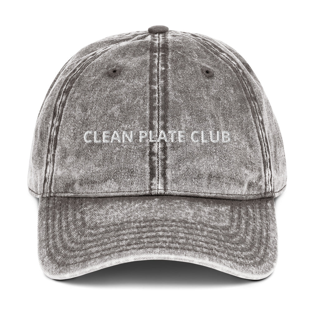 Clean Plate Club Vintage Dad Hat - ninanush