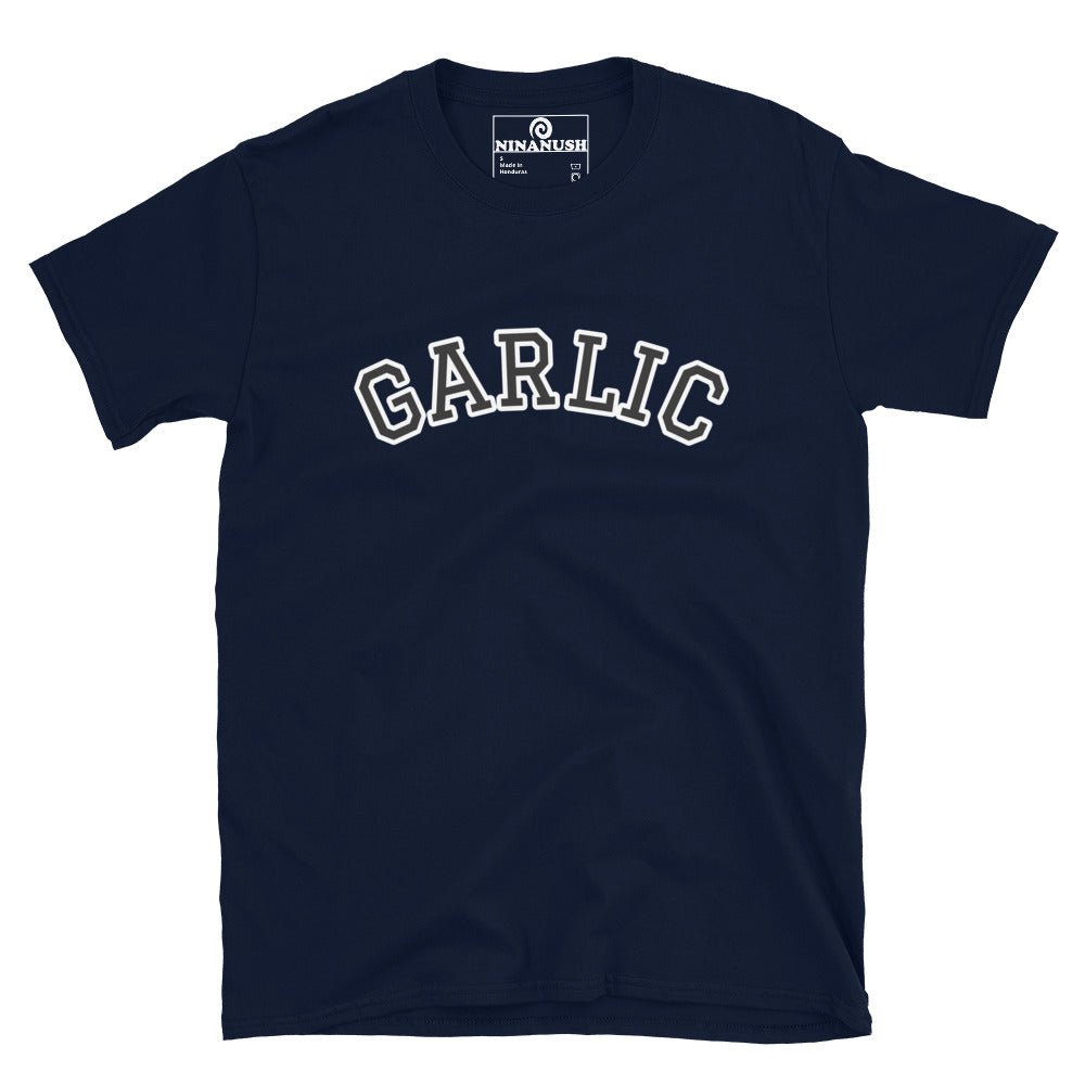 College Style Garlic T-Shirt - ninanush