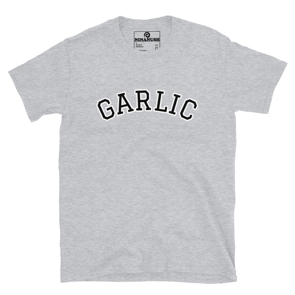 College Style Garlic T-Shirt - ninanush