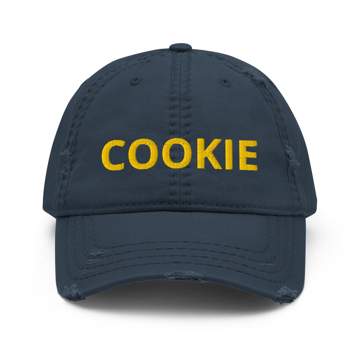 Cookie Distressed Dad Hat - ninanush