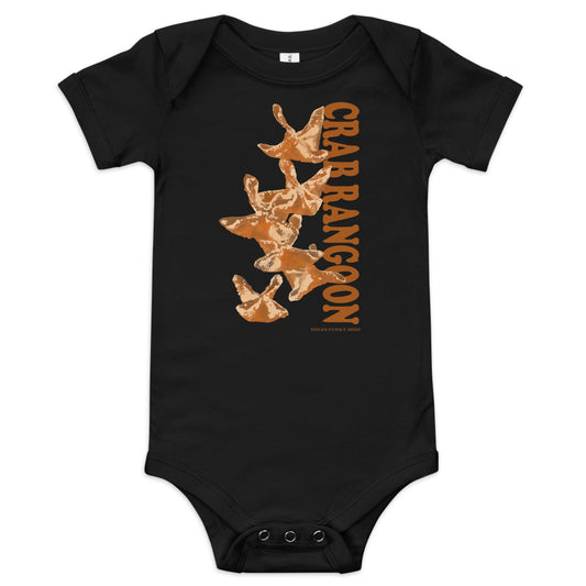 Crab Rangoon Baby Short Sleeve Onesie - ninanush