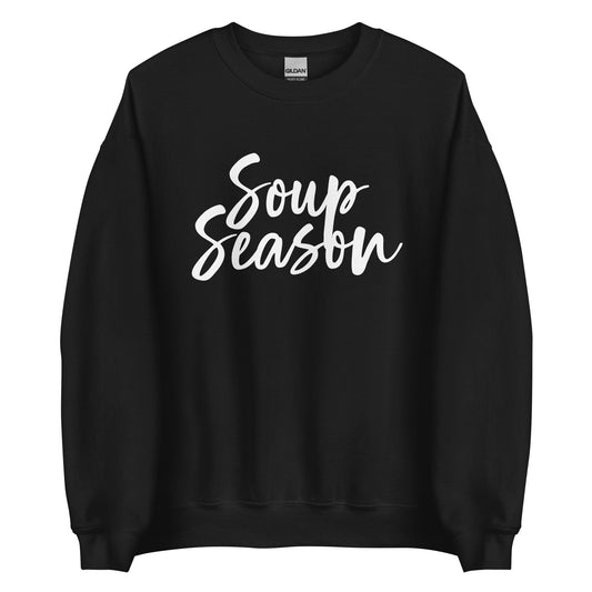 Cursive Soup Season Sweatshirt - ninanush