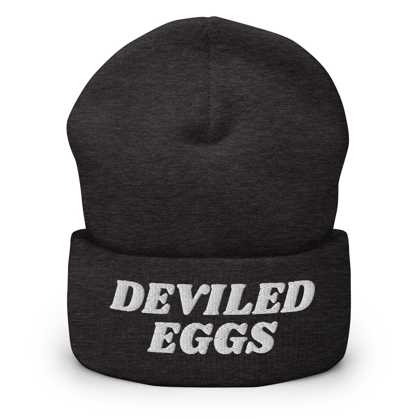 Deviled Eggs Cuffed Beanie - ninanush