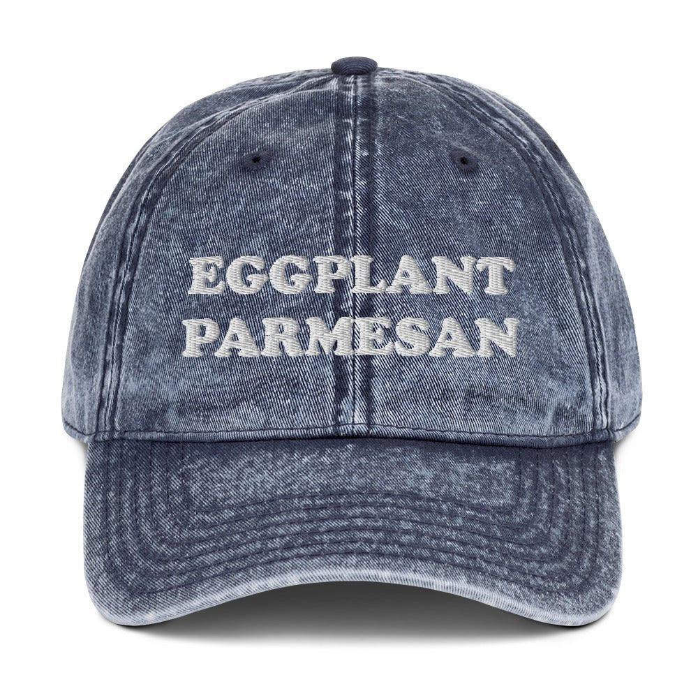 Eggplant Parmesan Vintage Dad Hat - ninanush