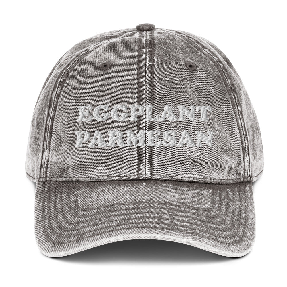Eggplant Parmesan Vintage Dad Hat - ninanush