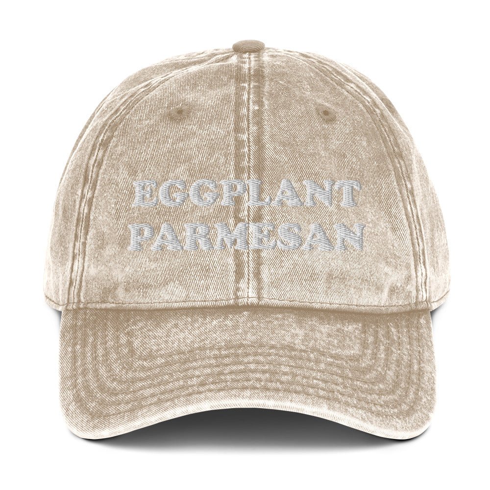 Eggplant Parmesan Vintage Dad Hat - ninanush