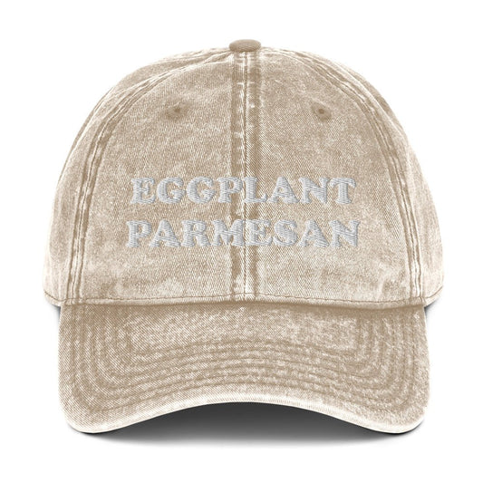 Eggplant Parmesan Vintage Dad Hat - ninanush
