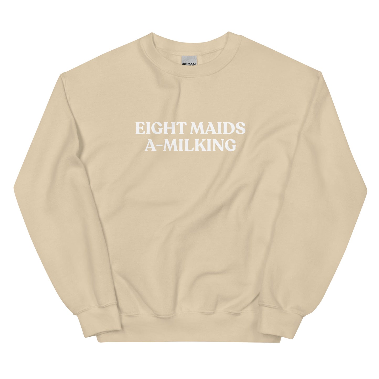 Eight Maids A-Milking Sweatshirt - ninanush