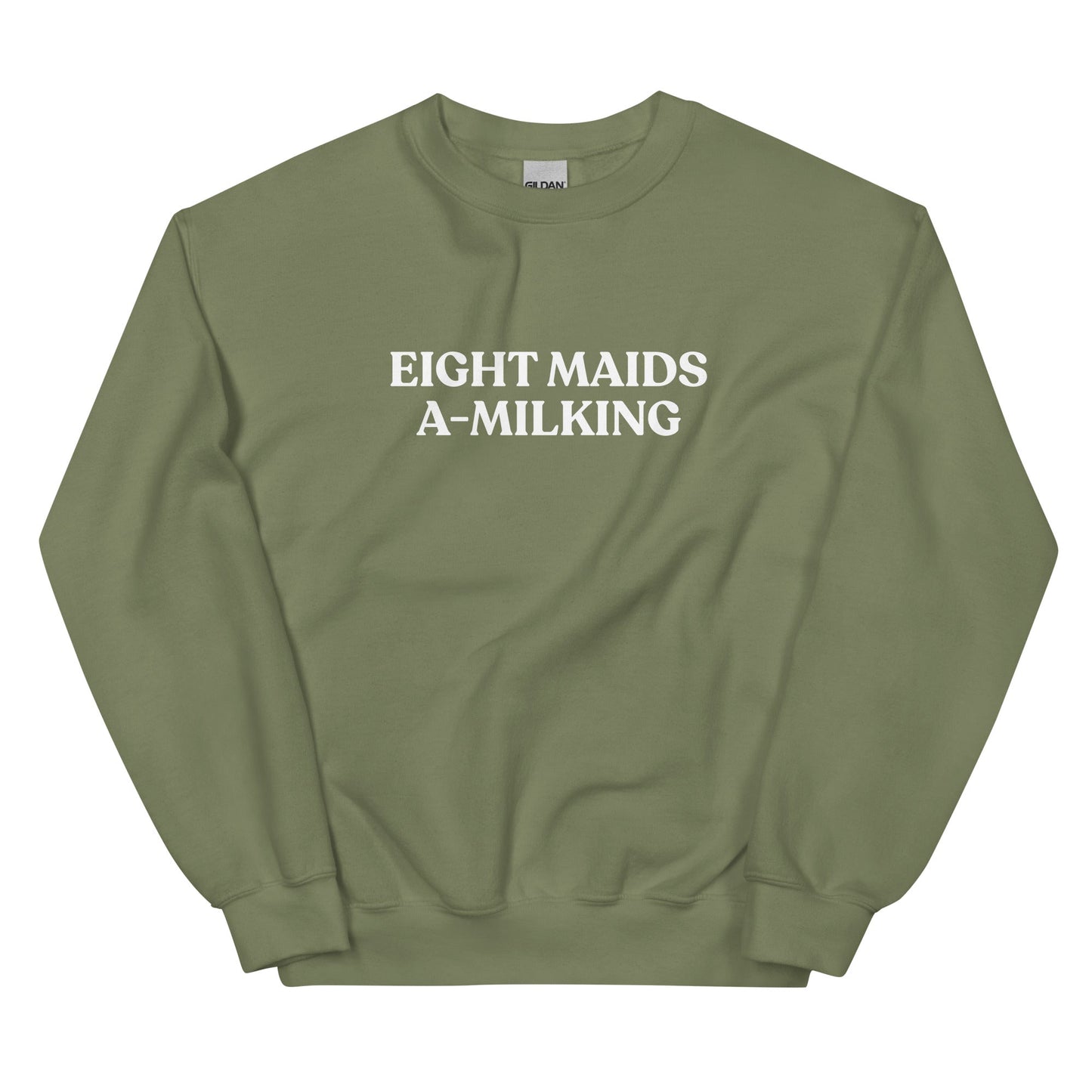Eight Maids A-Milking Sweatshirt - ninanush