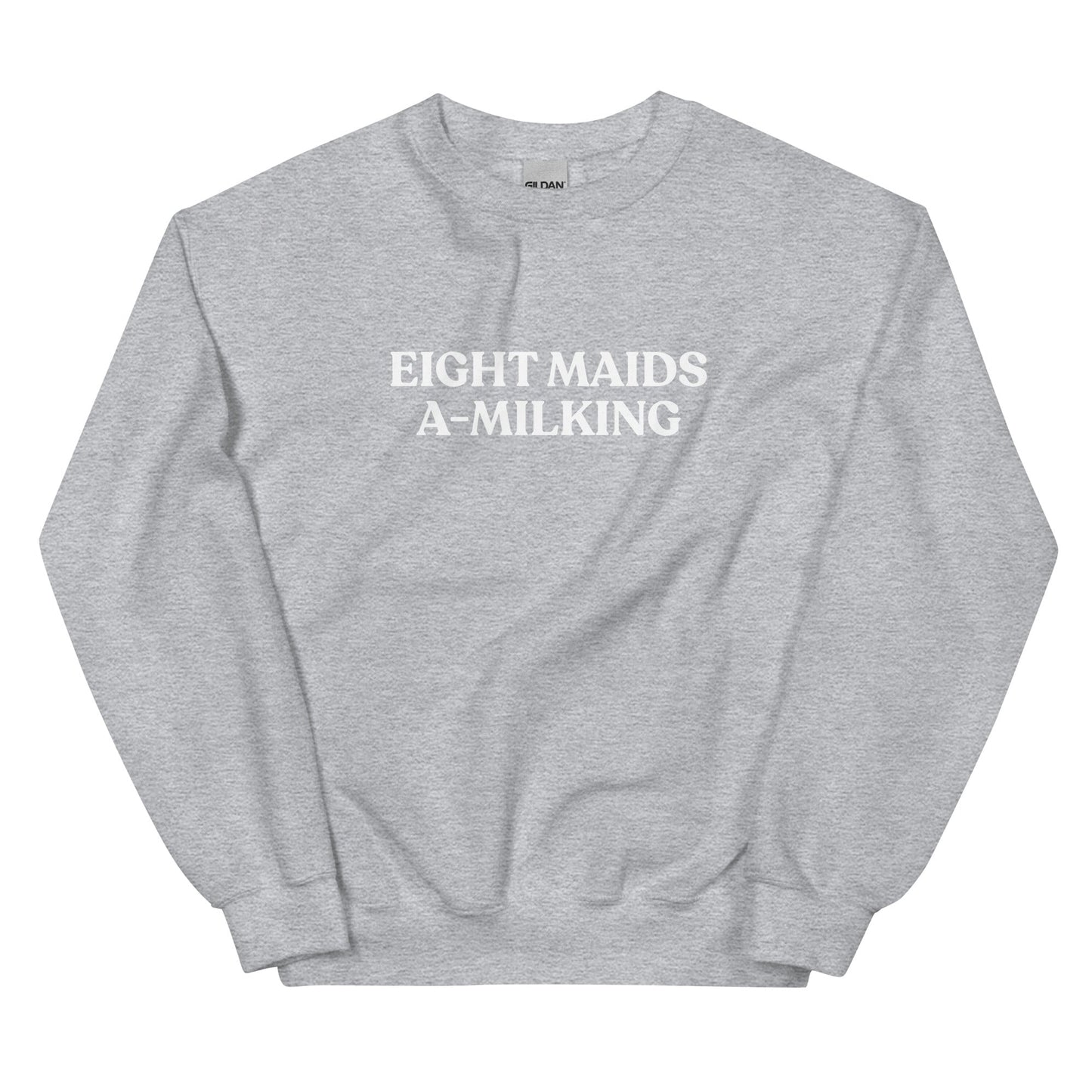 Eight Maids A-Milking Sweatshirt - ninanush