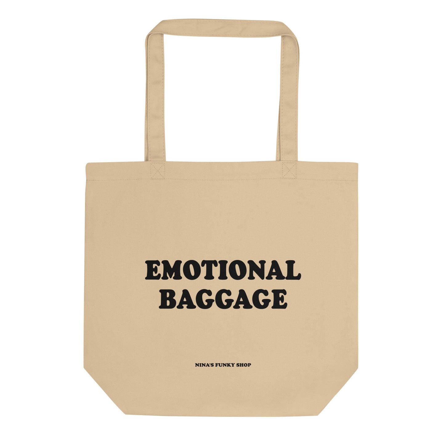 Emotional Baggage Eco Tote Bag - ninanush