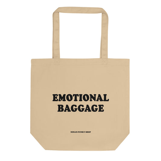 Emotional Baggage Eco Tote Bag - ninanush