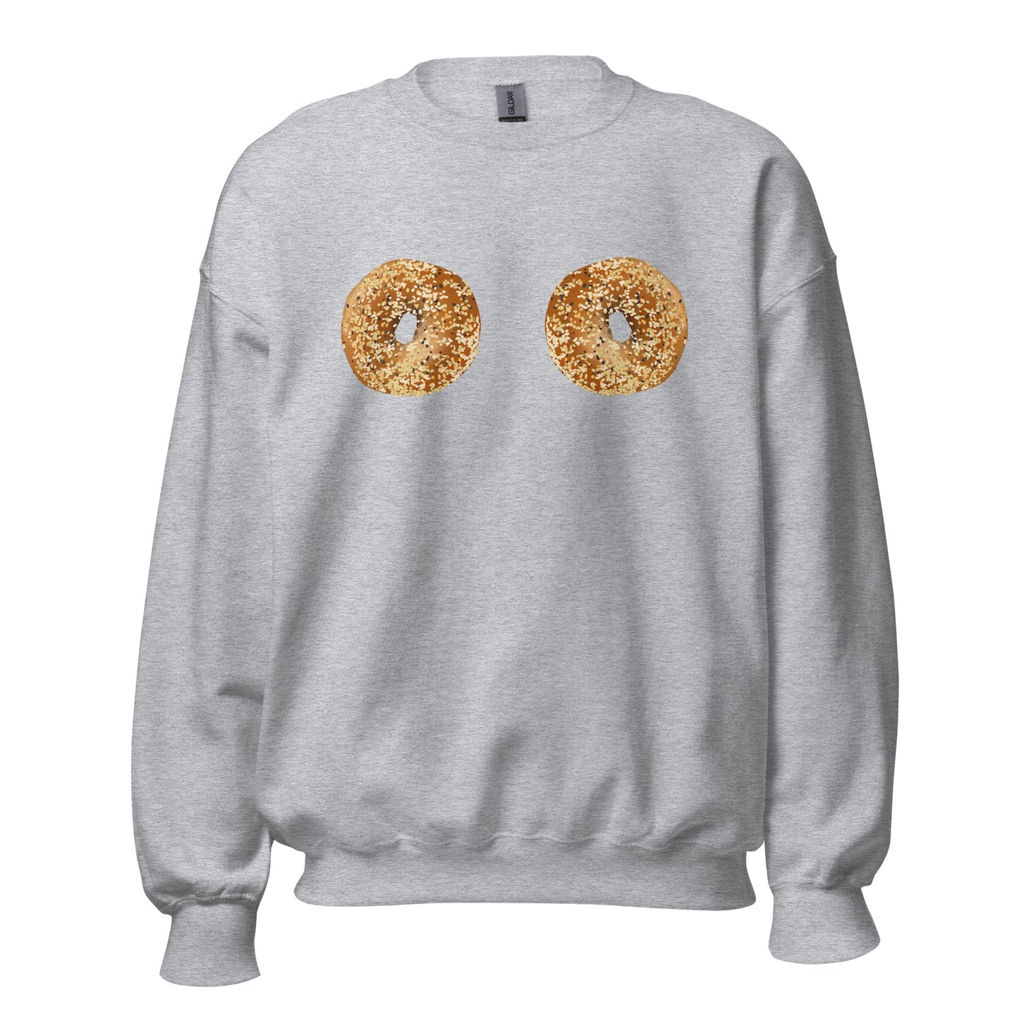 Everything Bagel Boobs Sweatshirt - ninanush