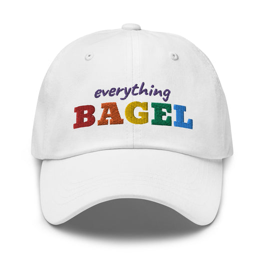 Everything Bagel Pride Dad Hat - ninanush