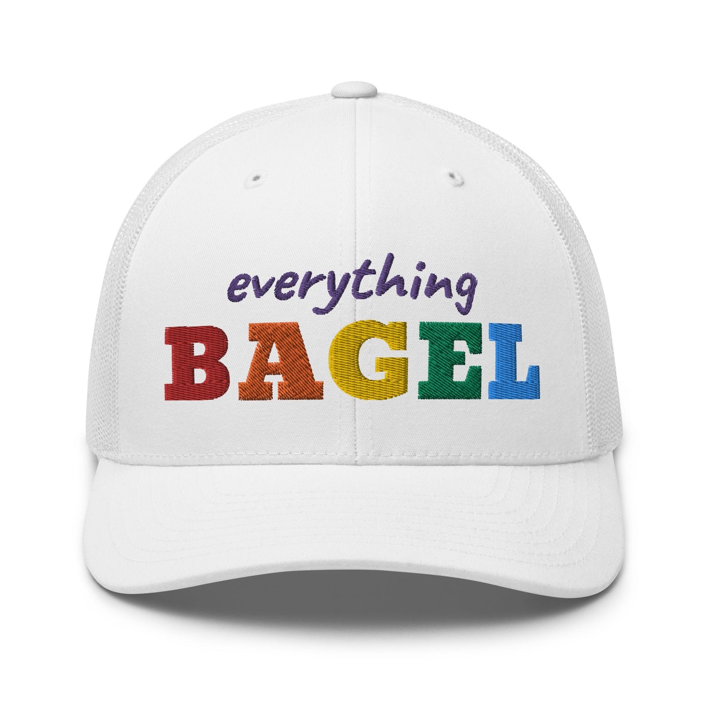 Everything Bagel Pride Trucker Hat - ninanush