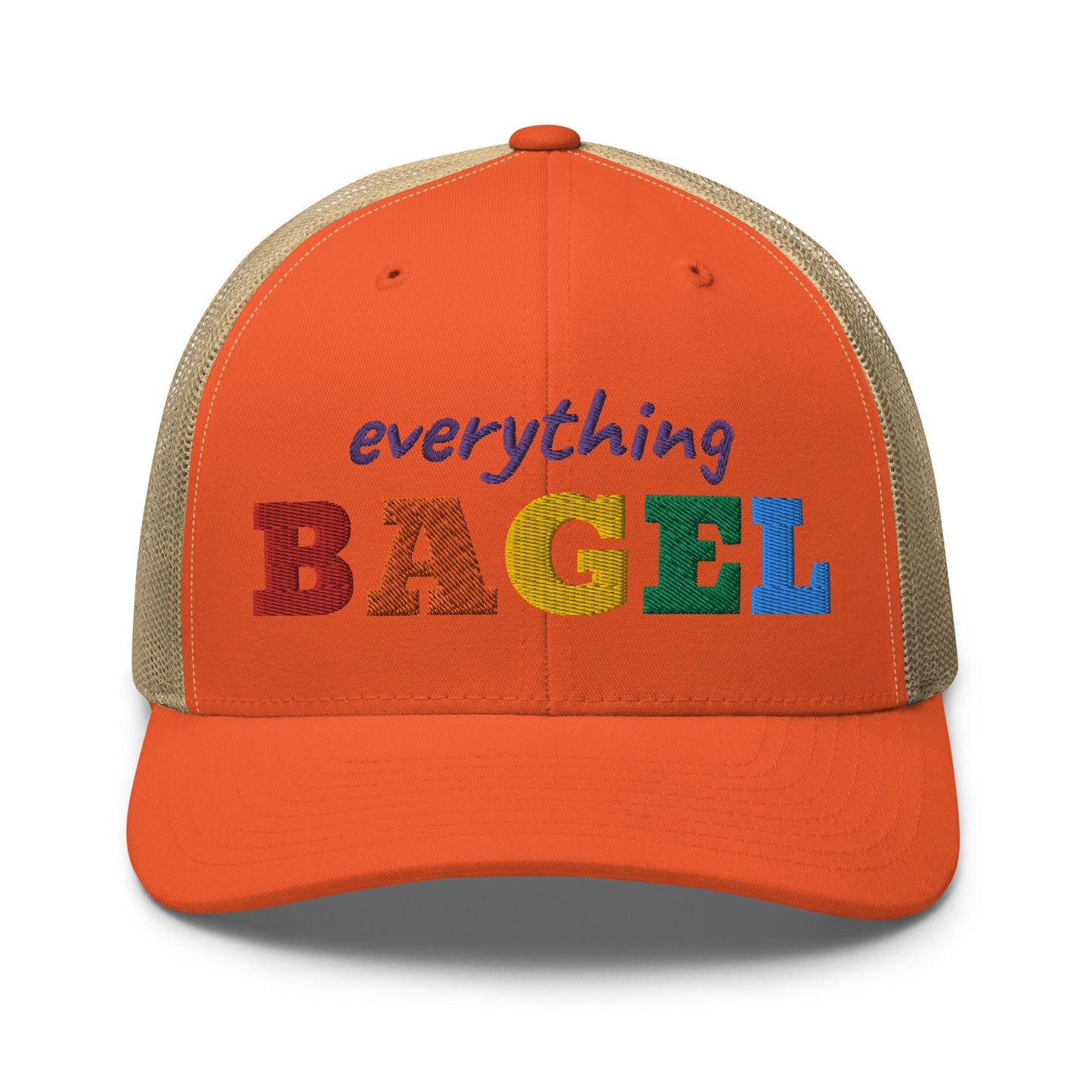 Everything Bagel Pride Trucker Hat - ninanush