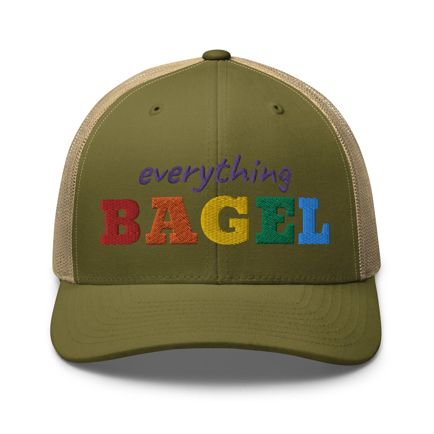 Everything Bagel Pride Trucker Hat - ninanush