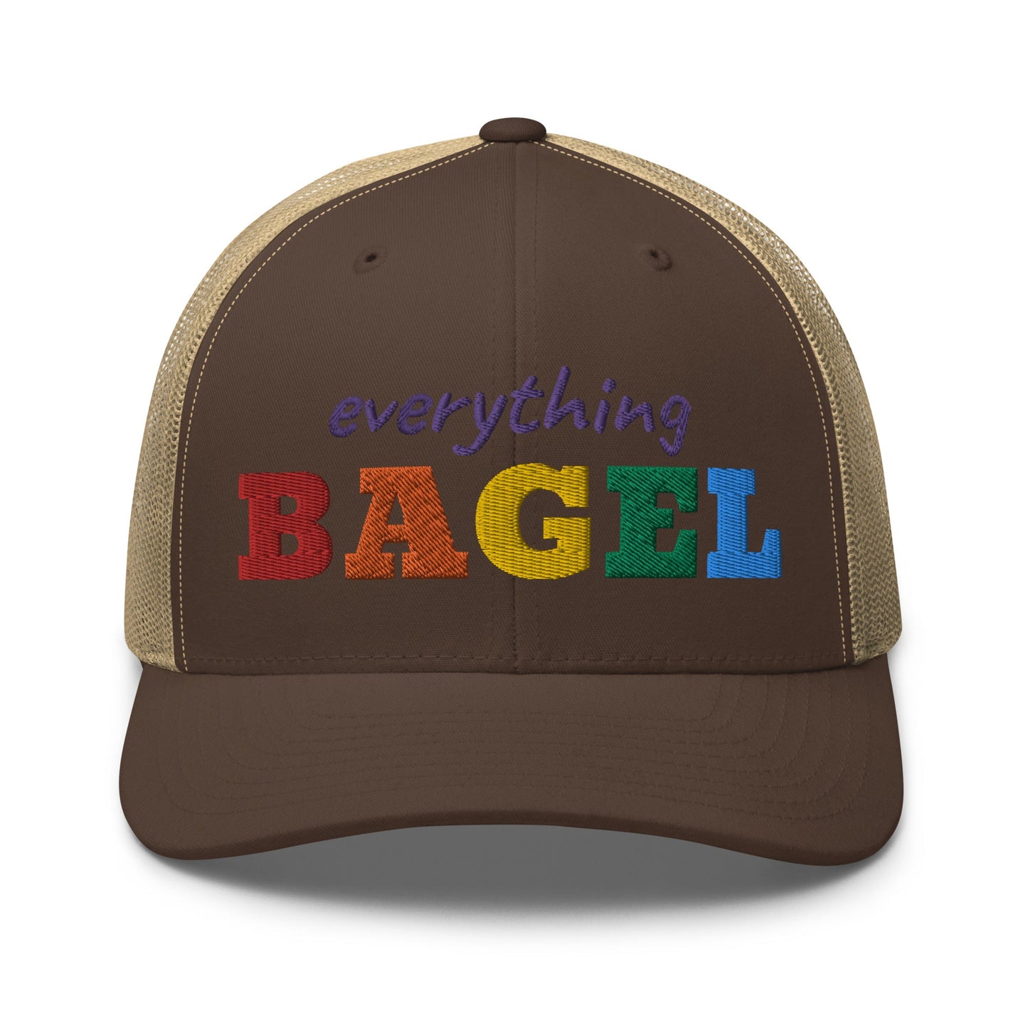 Everything Bagel Pride Trucker Hat - ninanush