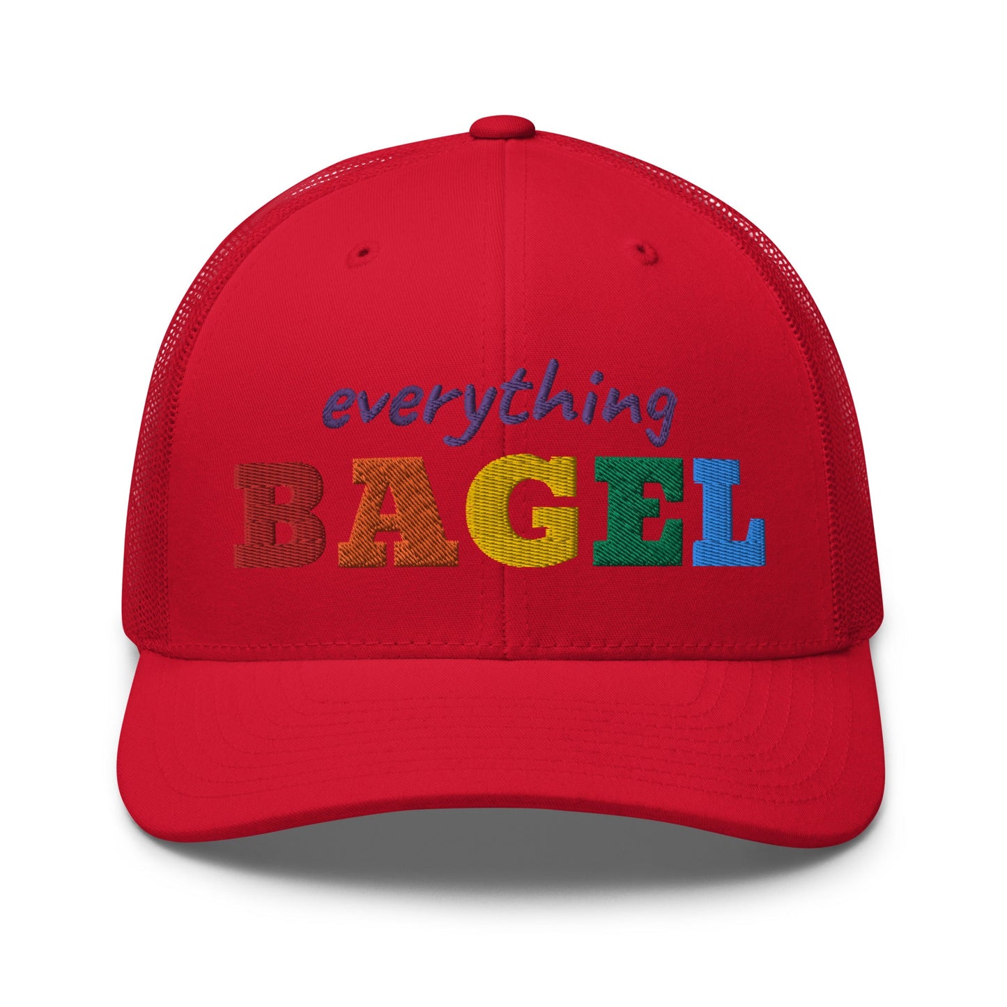 Everything Bagel Pride Trucker Hat - ninanush