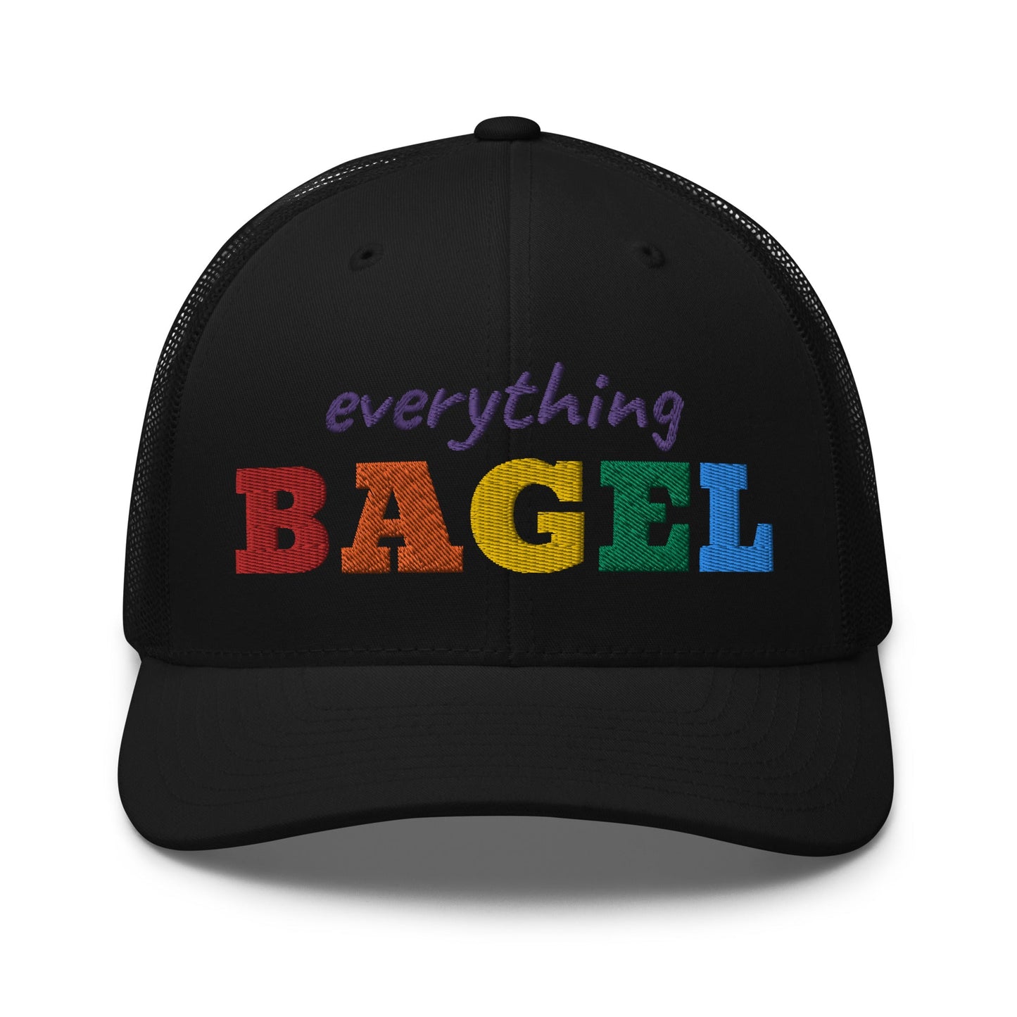 Everything Bagel Pride Trucker Hat - ninanush