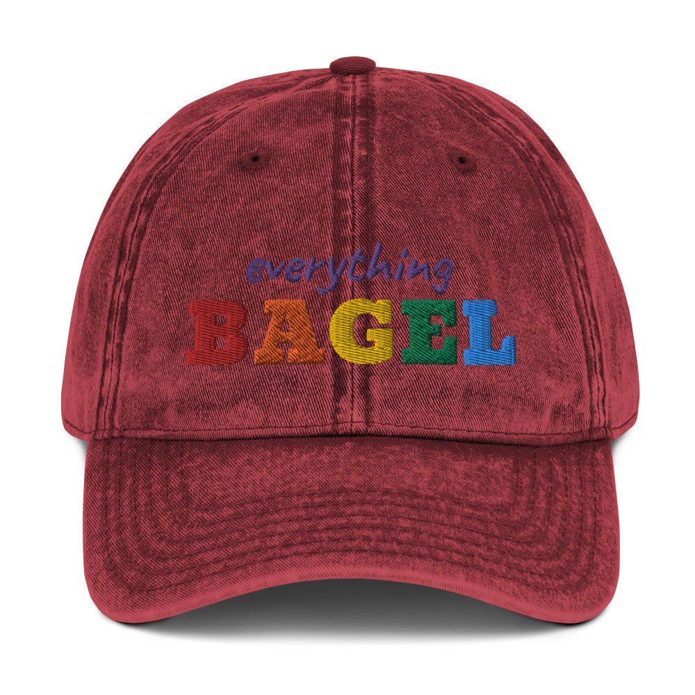 Everything Bagel Pride Vintage Dad Hat - ninanush