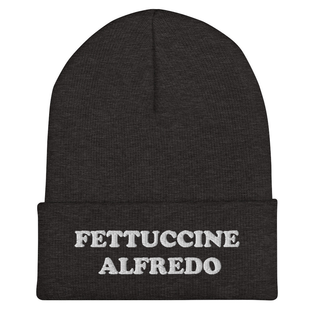 Fettuccine Alfredo Cuffed Beanie - ninanush