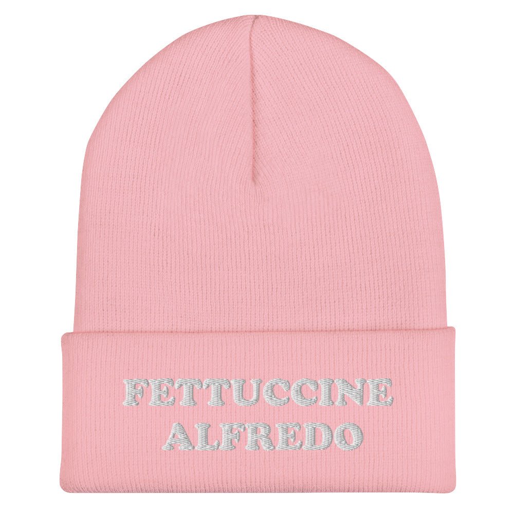 Fettuccine Alfredo Cuffed Beanie - ninanush