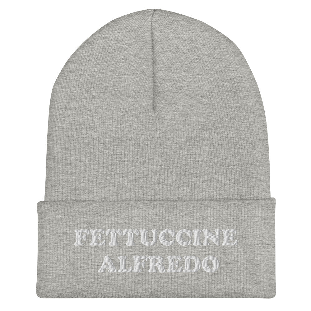 Fettuccine Alfredo Cuffed Beanie - ninanush