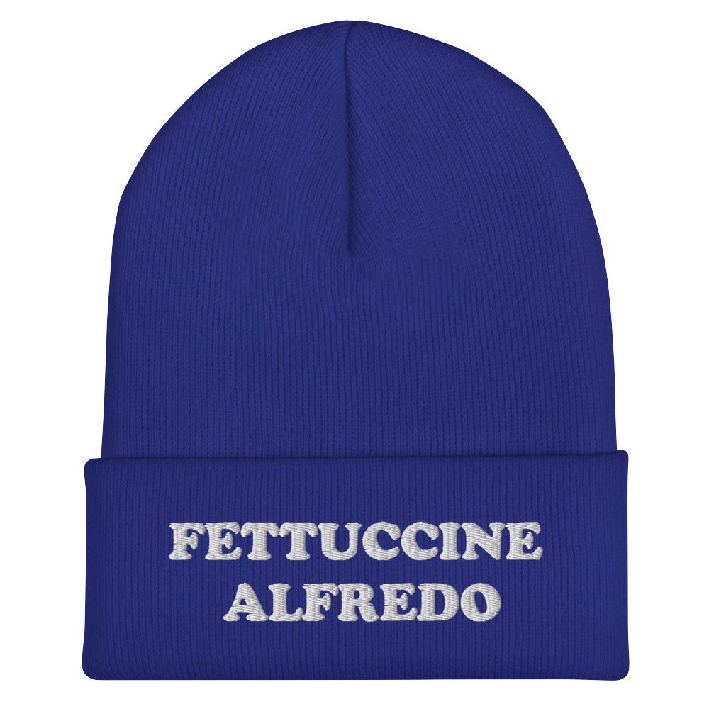 Fettuccine Alfredo Cuffed Beanie - ninanush