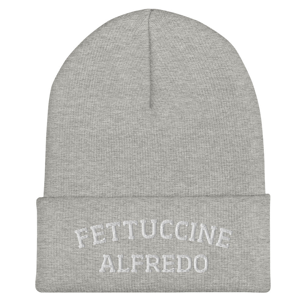 Fettuccine Alfredo Cuffed Beanie Hat - ninanush