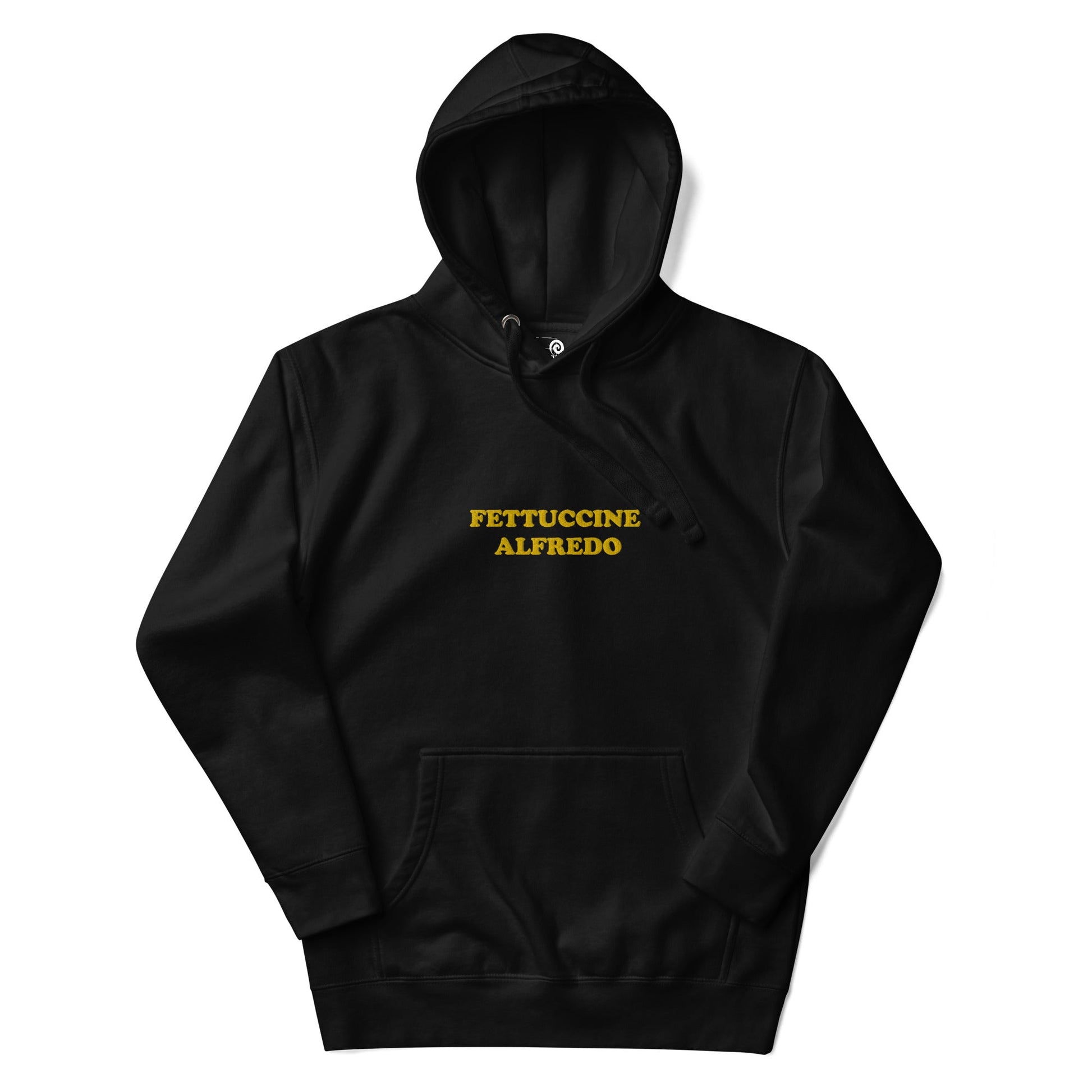 Fettuccine Alfredo Embroidered Hoodie - ninanush
