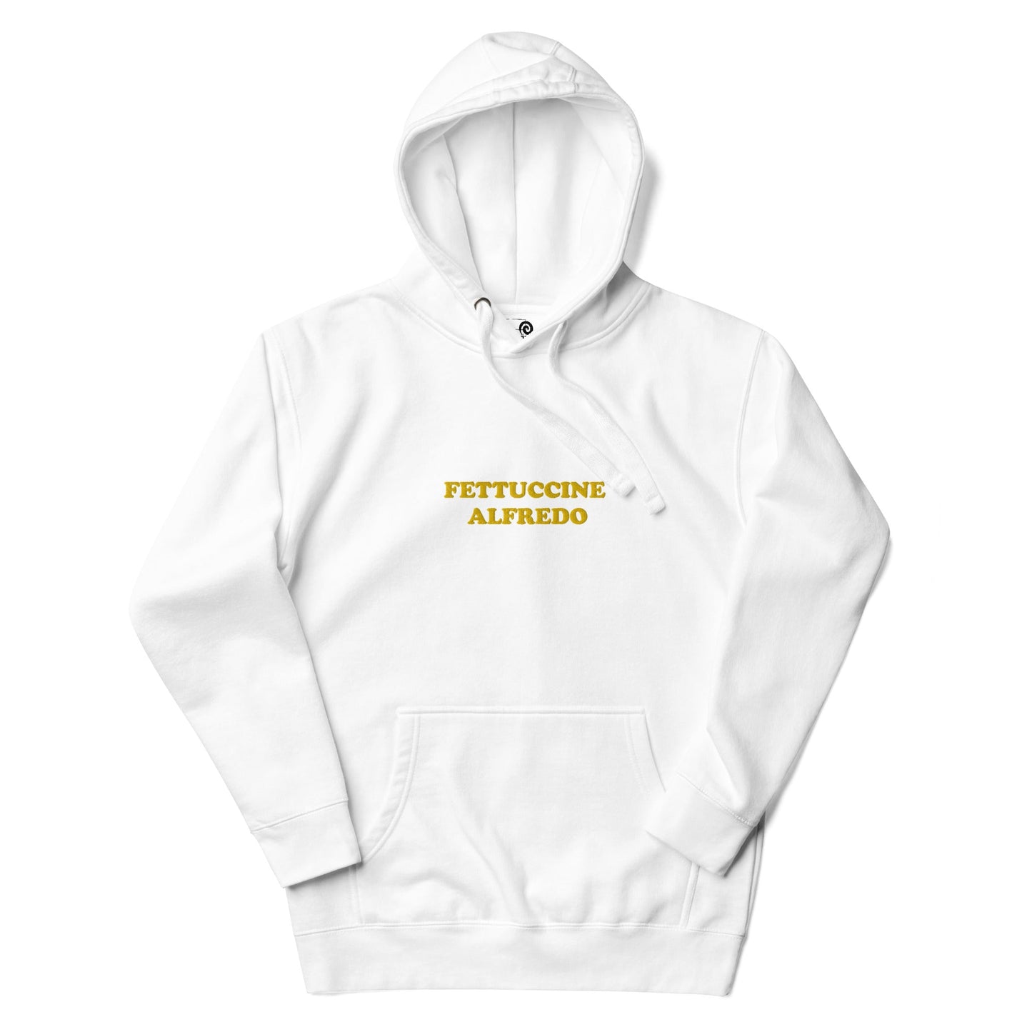 Fettuccine Alfredo Embroidered Hoodie - ninanush