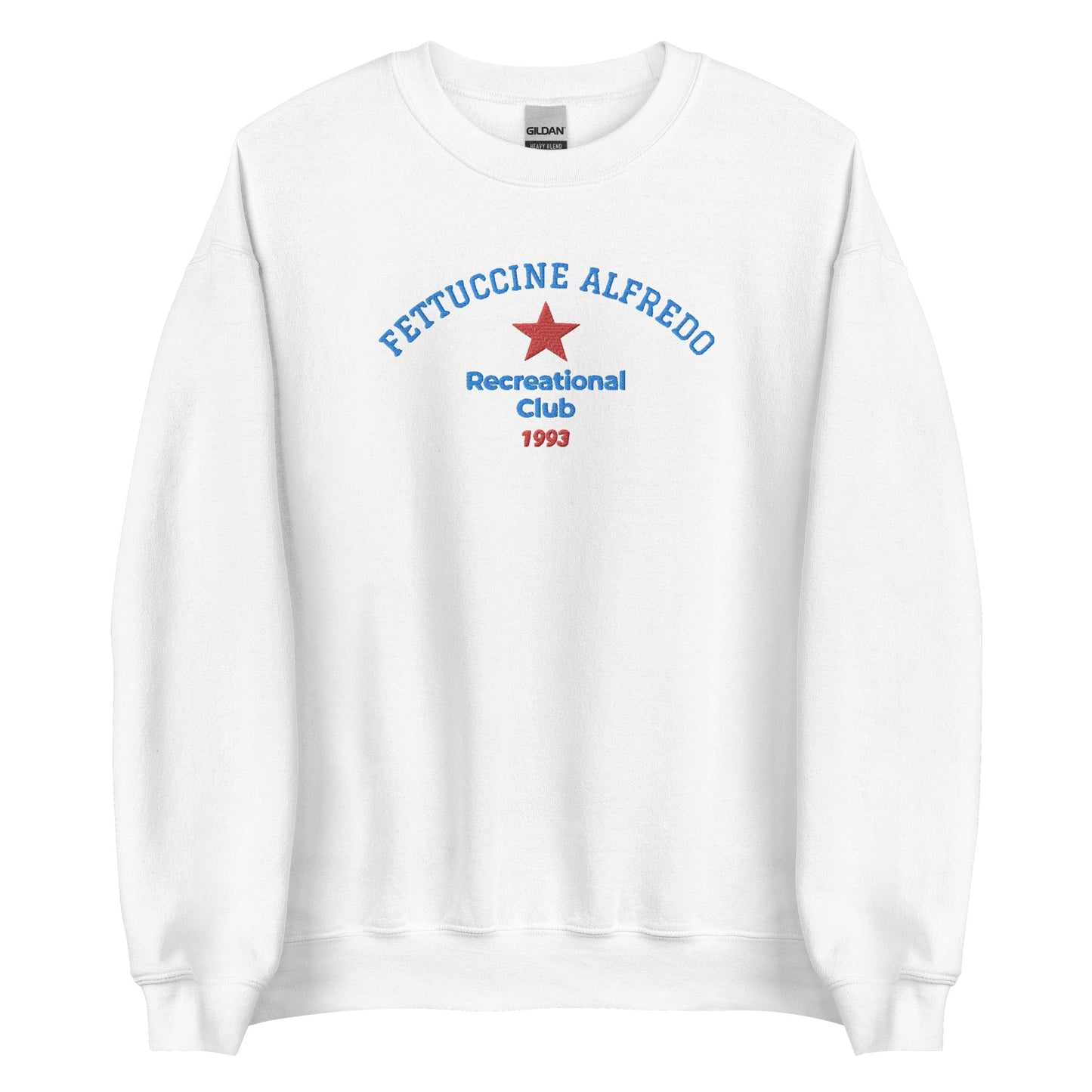 Fettuccine Alfredo Recreational Club Embroidered Sweatshirt - ninanush