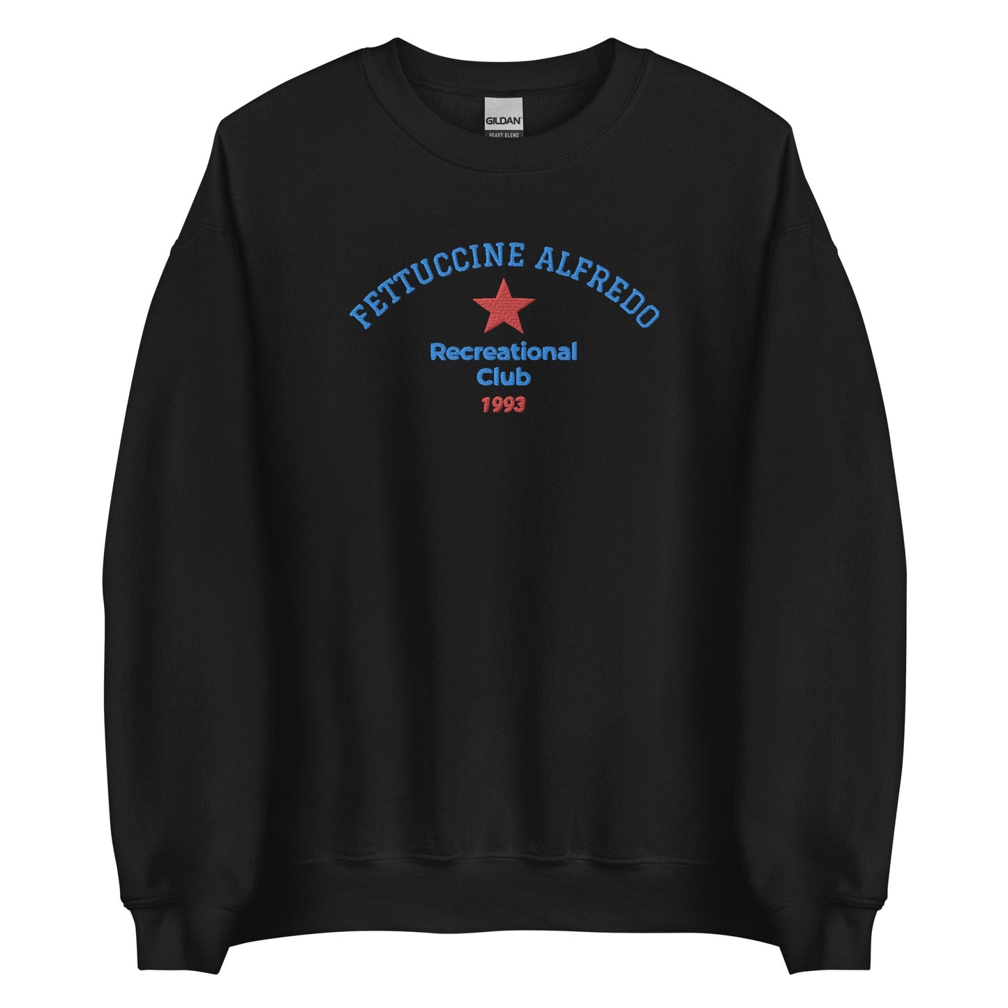 Fettuccine Alfredo Recreational Club Embroidered Sweatshirt - ninanush