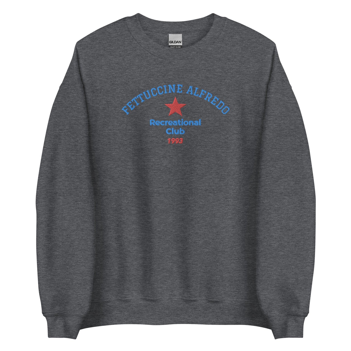 Fettuccine Alfredo Recreational Club Embroidered Sweatshirt - ninanush