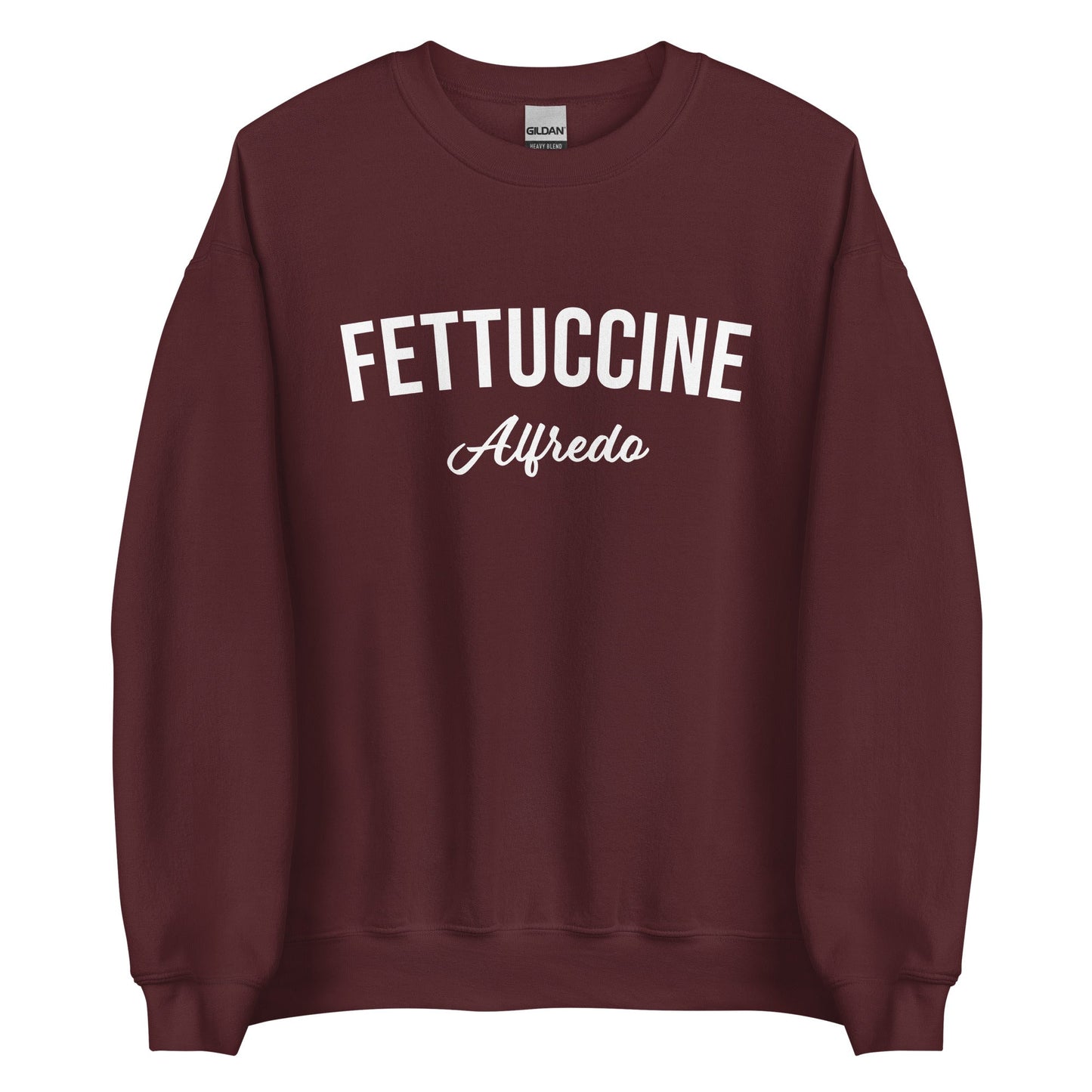 Fettuccine Alfredo Sweatshirt - Varsity Style - ninanush