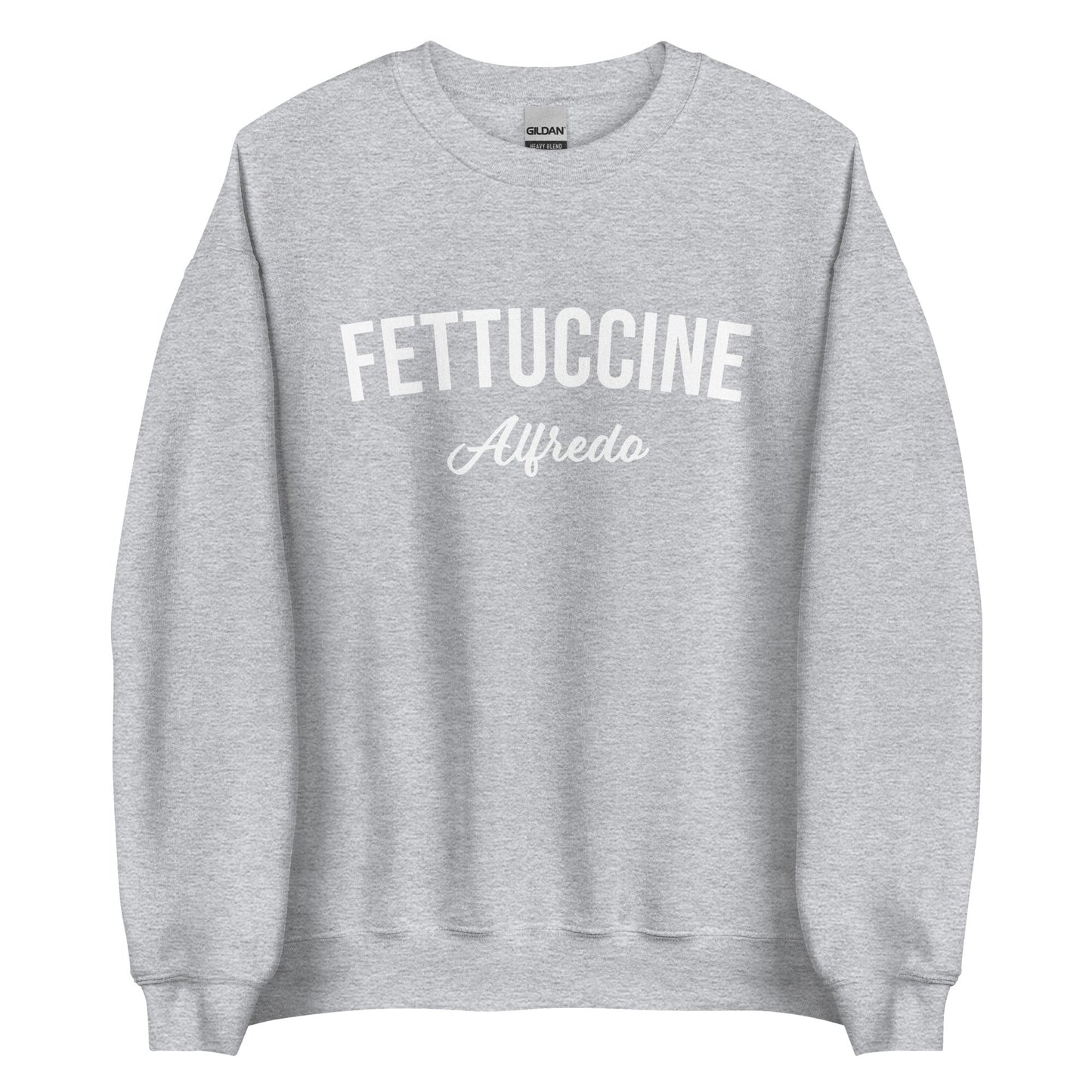 Fettuccine Alfredo Sweatshirt - Varsity Style - ninanush