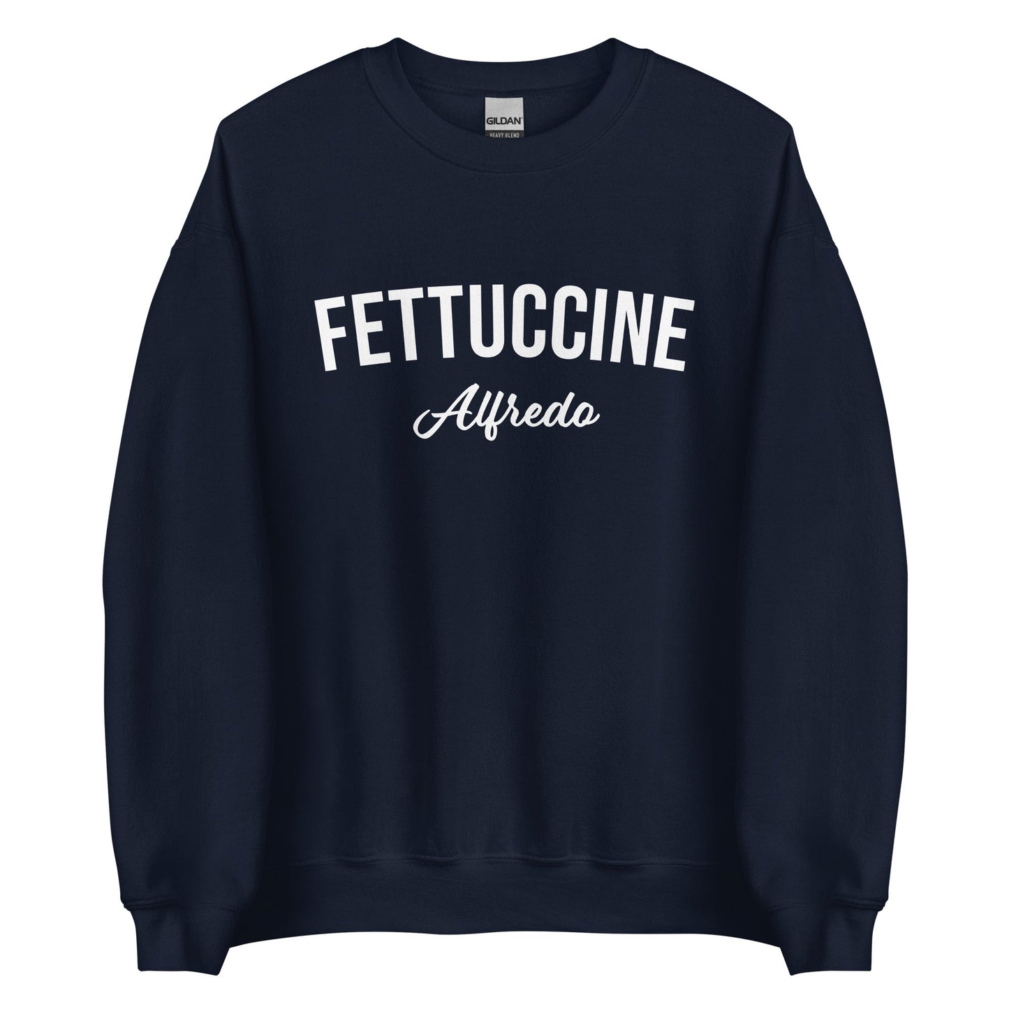 Fettuccine Alfredo Sweatshirt - Varsity Style - ninanush
